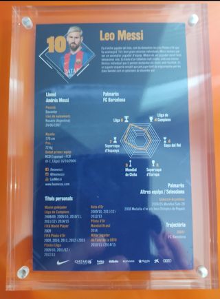 Autógrafo Leo Messi FC Barcelona