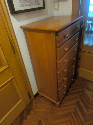 Cajonera madera 7 cajones
