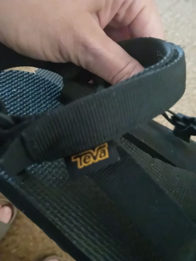 Sandalias Teva negras niños
