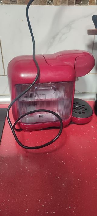 Cafetera cápsulas Bosch roja
