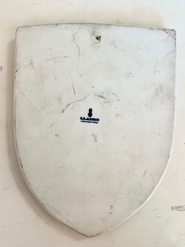 LLADRÓ-PLACA CLUB DE TENIS VALENCIA-RARA AÑO 1971