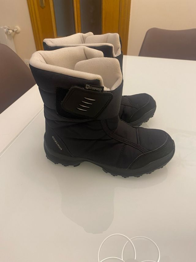 Botas Nieve Quechua niños nº37 impermeables