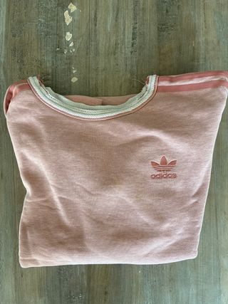 Sudadera Adidas rosa | Talla S