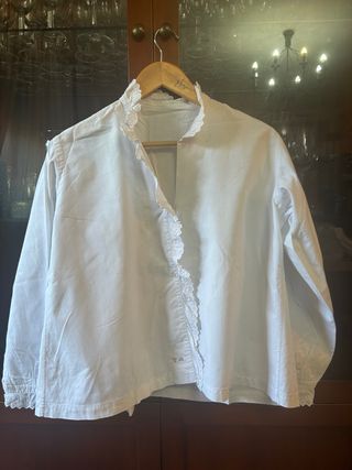Blusa blanca baturra talla XS