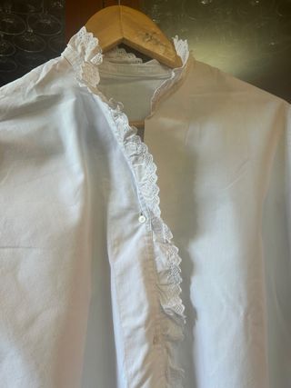 Blusa blanca baturra talla XS