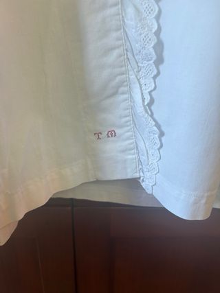 Blusa blanca baturra talla XS