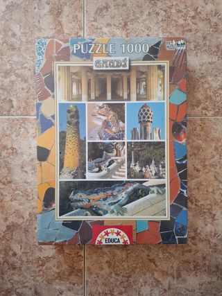 Puzzle Gaudí 1000 piezas Educa