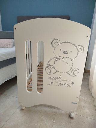 Cuna Micuna Sweet Bear - Blanca