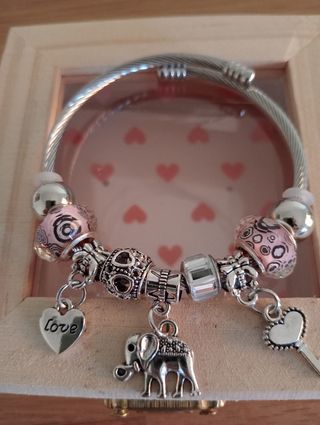 Pulsera Charms- Elegante multicolor