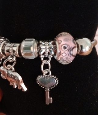Pulsera Charms- Elegante multicolor