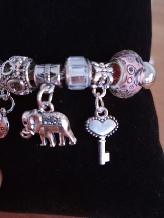 Pulsera Charms- Elegante multicolor