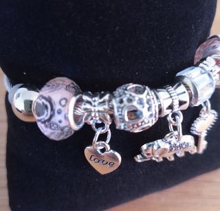 Pulsera Charms- Elegante multicolor