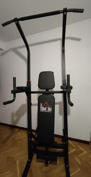 Torre multifuncional musculación Homecom
