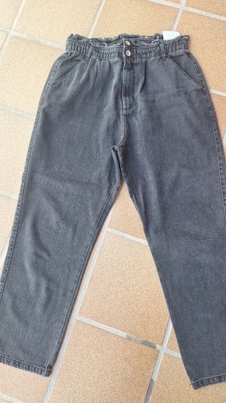 Vaqueros negros mujer talla 44