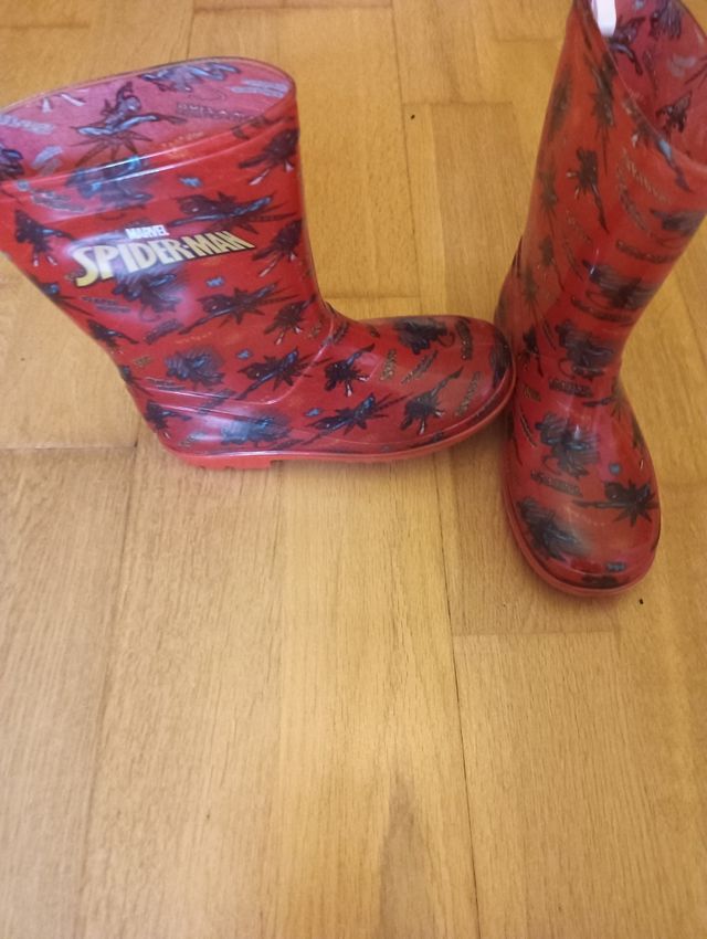 Botas agua Spiderman niño nº 32