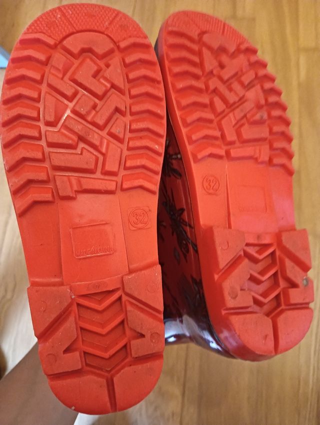 Botas agua Spiderman niño nº 32