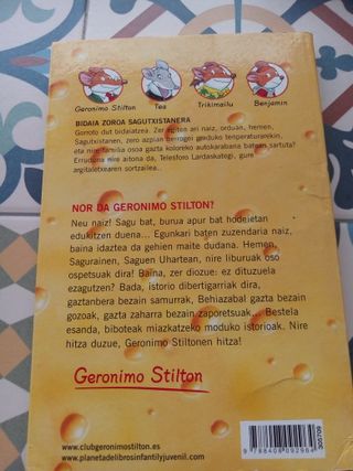 Geronimo Stilton 1, 3 y 5