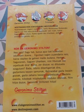 Geronimo Stilton 1, 3 y 5