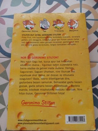 Geronimo Stilton 1, 3 y 5