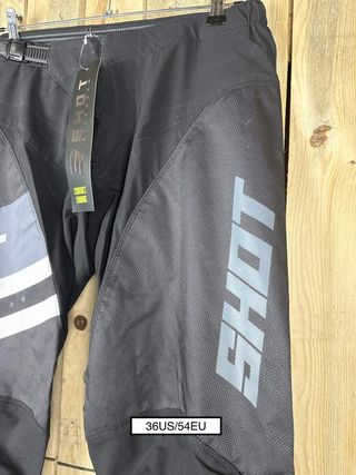 PANTALON T-36US/54EU SHOT ENDURO SHINING BLACK  