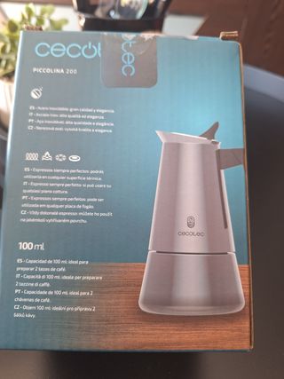 Cafetera italiana Cecotec Piccolina 200