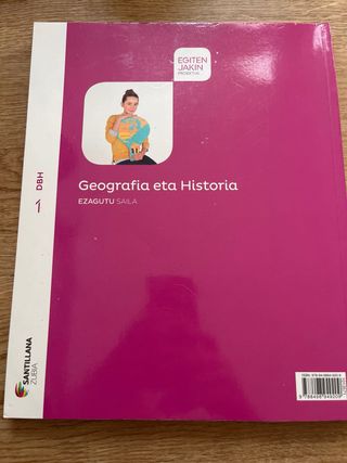 Geografia Eta Historia, 1 Dbh