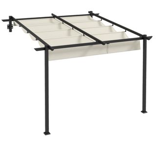 Pergola 3x3 - Beige & Negra