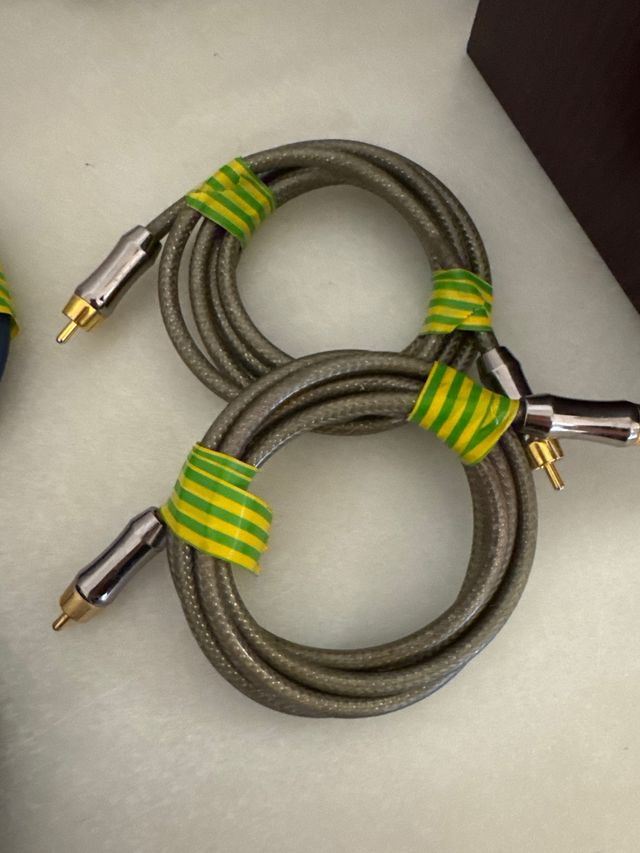 Cables audio/vídeo RCA 