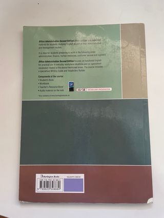 Office Administration Student’s book y Worbook.