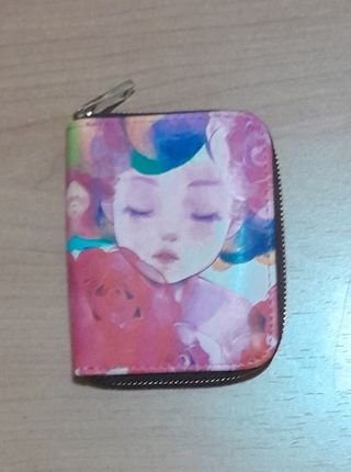 Monedero estampado niña