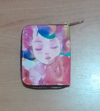 Monedero estampado niña
