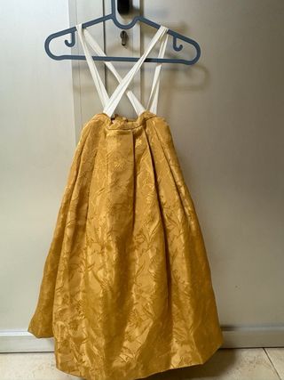 Falda fallera niña - Amarilla