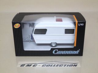 Caravan Roulotte 1980 Hongwell 1/43