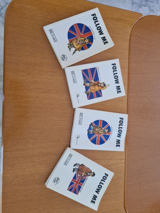 Libros inglés BBC Follow Me (4 unidades)