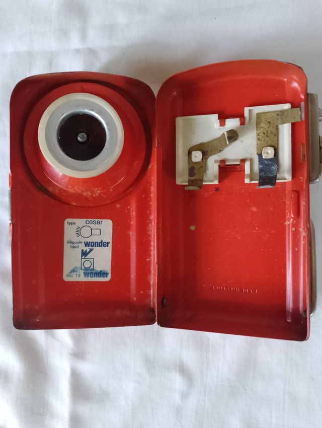 Torcia elettrica della Wonder vintage Francese. 