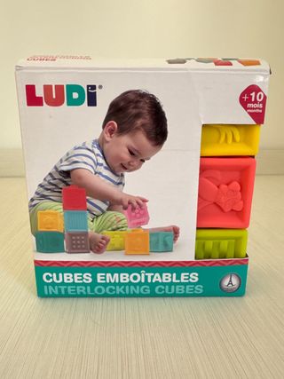 Cubos encajables Ludi (10+ meses)