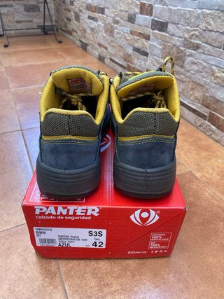 Calzado seguridad Panter - Gris/Amarillo