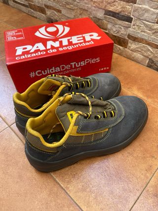 Calzado seguridad Panter - Gris/Amarillo
