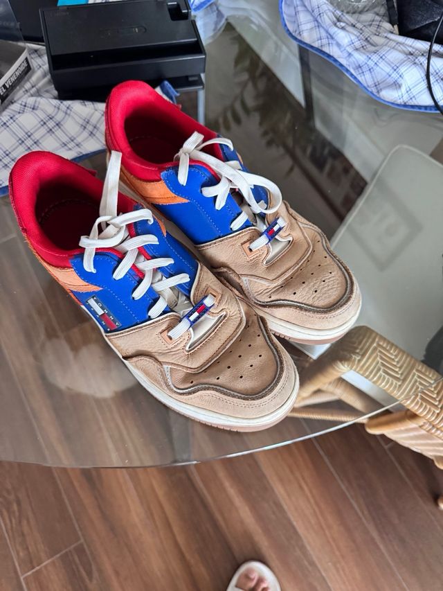 Zapatillas Tommy Hilfiger Azul Marrón