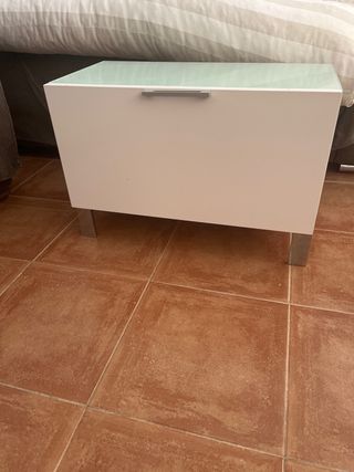 Mueble baño blanco - Moderno