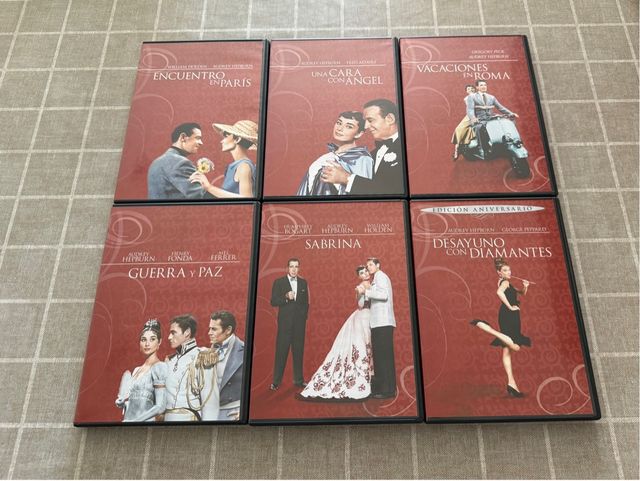 Audrey Hepburn: 6 Películas Clásicas en DVD