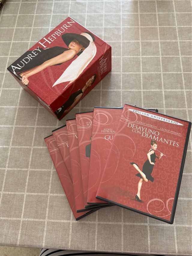Audrey Hepburn: 6 Películas Clásicas en DVD