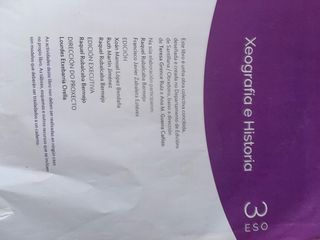 XEOGRAFIA E HISTORIA 3 ESO CONSTRUINDO MUNDOS
