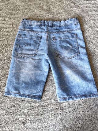 3 pantalones cortos vaqueros