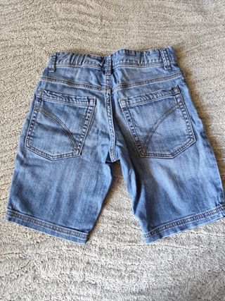 3 pantalones cortos vaqueros