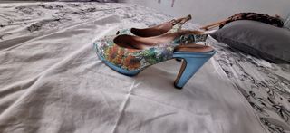 Tacones estampados -talla 37