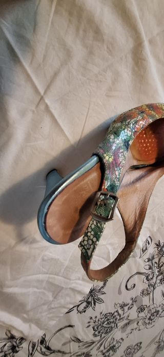 Tacones estampados -talla 37
