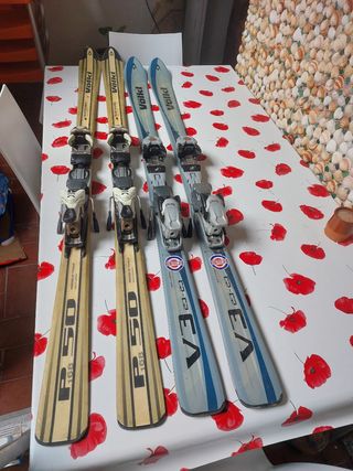 Esquís Völkl P50 y V3 - 2 pares 50€ c/u los 2 90€