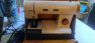 Máquina coser viaje, mini, Omnia 120 Zig Zag