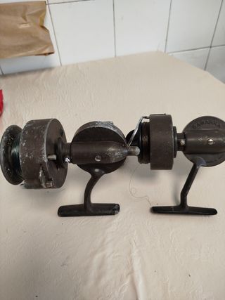 2 Carretes Pesca Sagarra Vintage